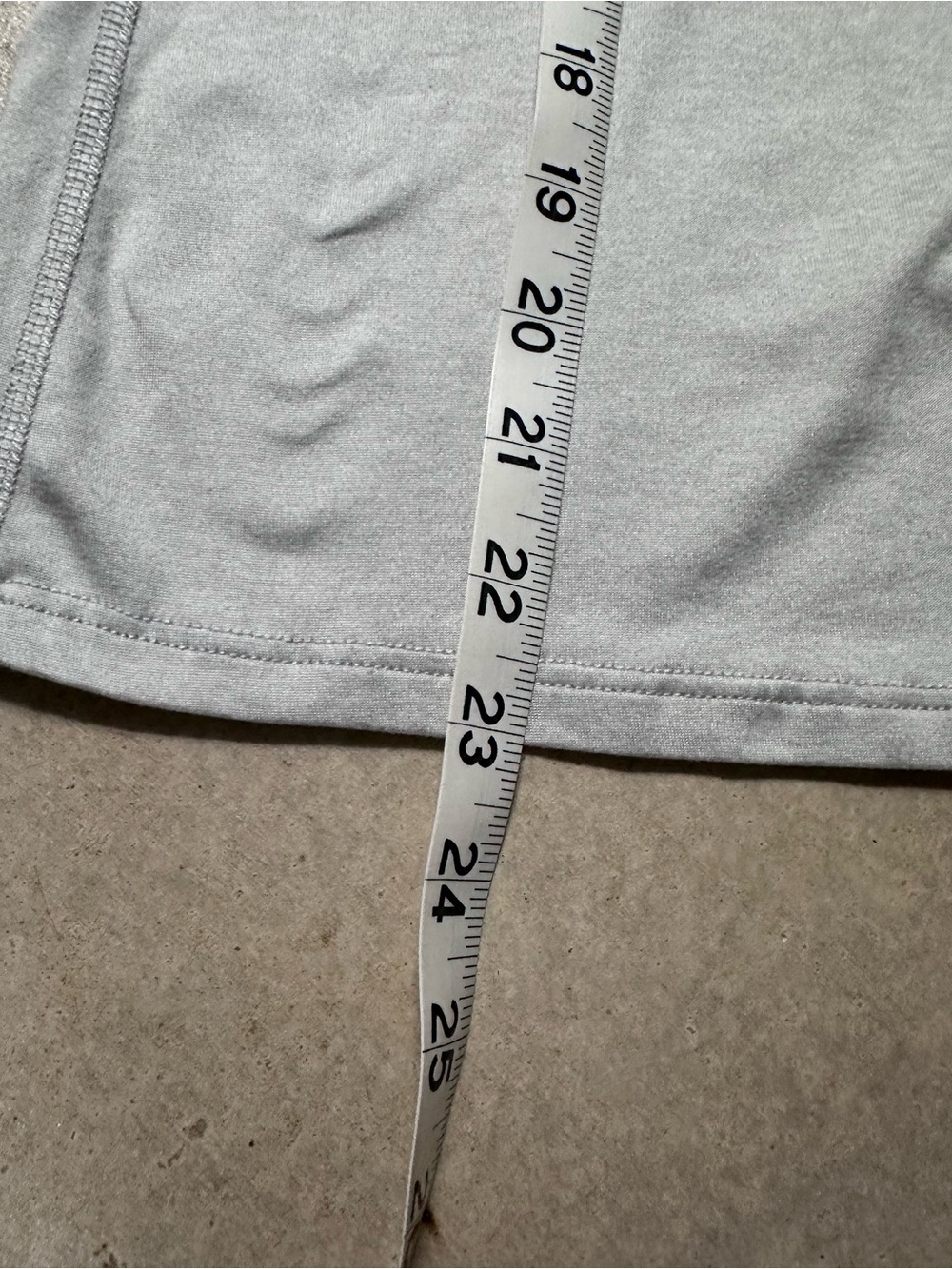 Rabbit Quarter Zip Running Pullover Gray Long Sleeve Athletic Top S - Picture 12 of 16